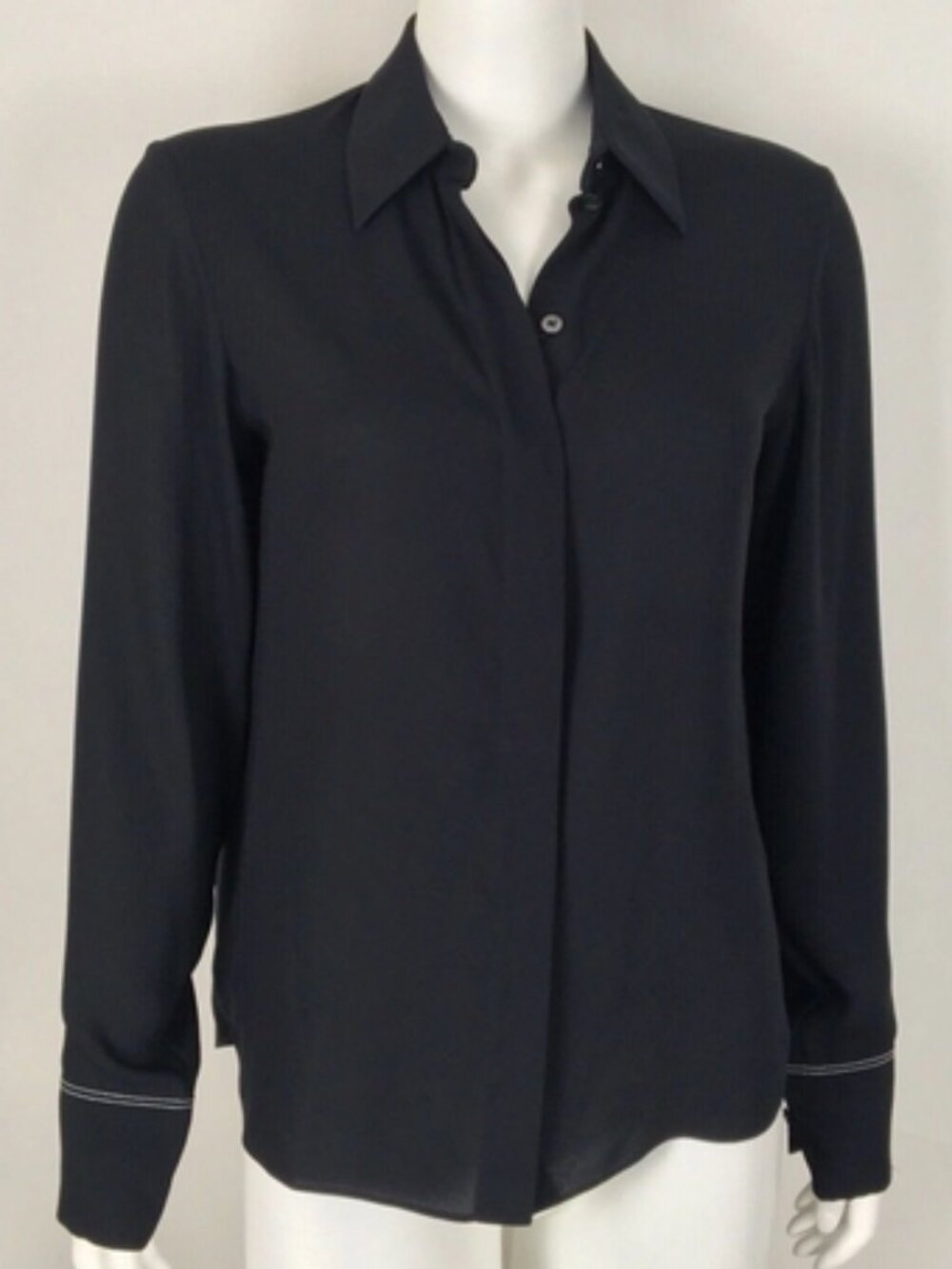 Louis Vuitton Uniforms Long Sleeve Blouse in black Size 50 SZ 18 SZ 1X SZ 2X